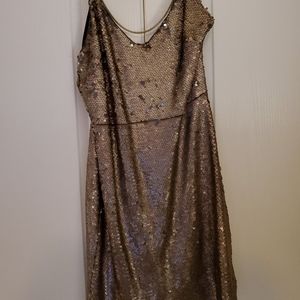 Sequin mini dress